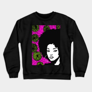 Afro Carribbean lady Crewneck Sweatshirt